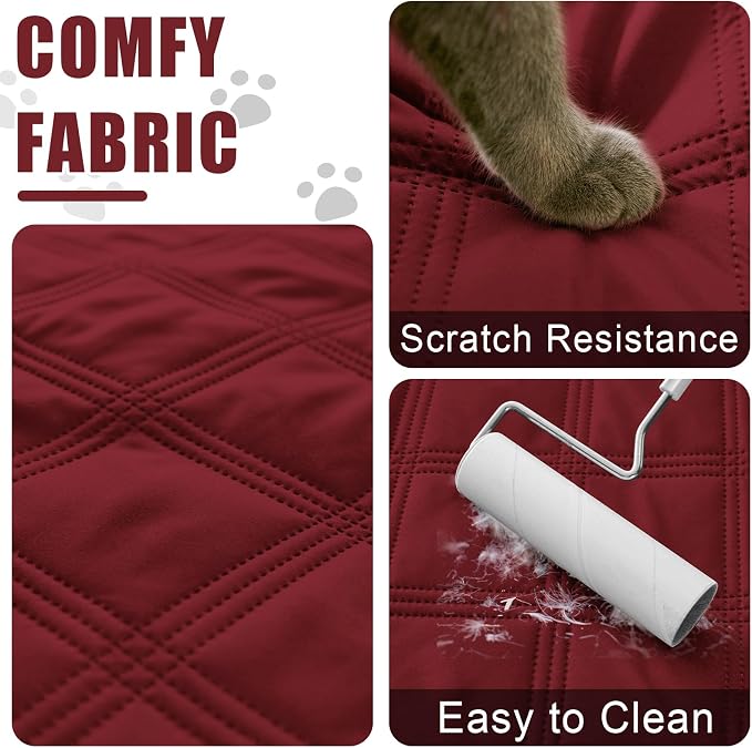 Smiry Waterproof Dog Bed Cover Blanket 40x80, Soft Reversible Pet Blanket - Image 4