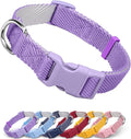 Dynmeow Soft and Breathable Cotton Dog Collar, Durable Adjustable Female Girl by Dynmeow