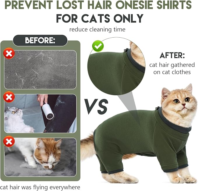 Sticky Cat Clothes Stretchy, Sphynx Hairless Sweater & Pajamas - Image 3