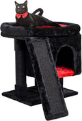 SYANDLVY Gothic Cat Tree with Coffin Bed by SYANDLVY