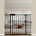 WAOWAO Baby Gate 29.13-43.3" Extra Wide Pressure Mounted Walk Through Swing by WAOWAOBABYSAFETYPRODUCTS