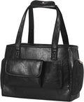Dog Carrier Purse, Fashion Leather Pet Carrier Bag, Airline Approved Soft Sided by WelcomeToJohomviin