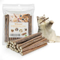 Silvervine Sticks for Cats, Natural Catnip Matatabi Chew Sticks Teeth Molar by WoLover