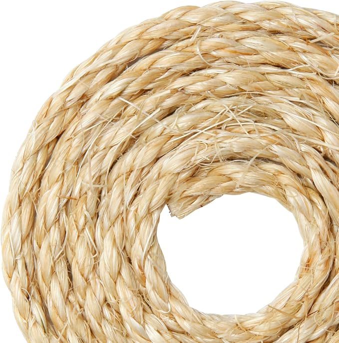 Cat Natural Sisal Rope 1/4 Inch 6mm 164-Feet - Image 8