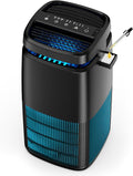 POMORON 4-in-1 Air Purifiers for Home, Air Ionizer Negative Ion Generator by POMORON