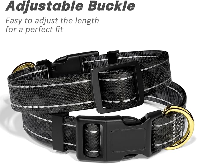 Reflective Dog Collar for Small Dogs Cats, Cute Camouflage Adjustable - Image 6