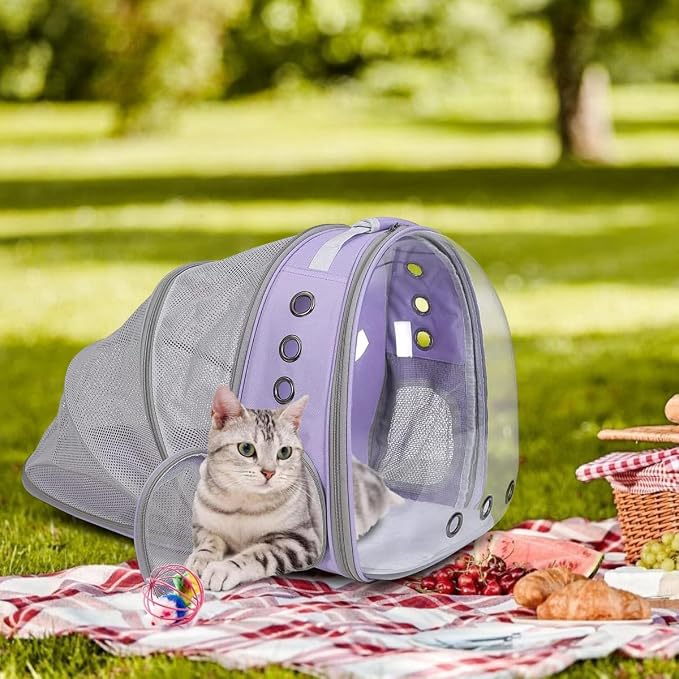 Cat Backpack Carrier Back Expandable Bubble Pet Carrier Backpack - Image 7