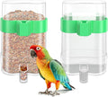 CLPOAWC Bird Water Dispenser, Bird Cage Feeder, Parakeet Cage Accessories by HWDMYY