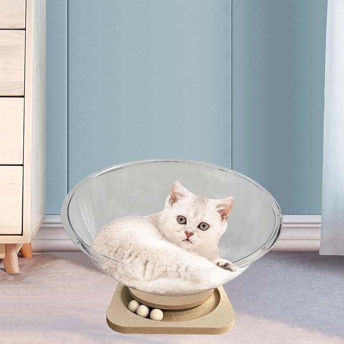 Space Capsule Cat Bed Cat Furniture Universal Easy Cleaning Activity Centre Pet - Image 6