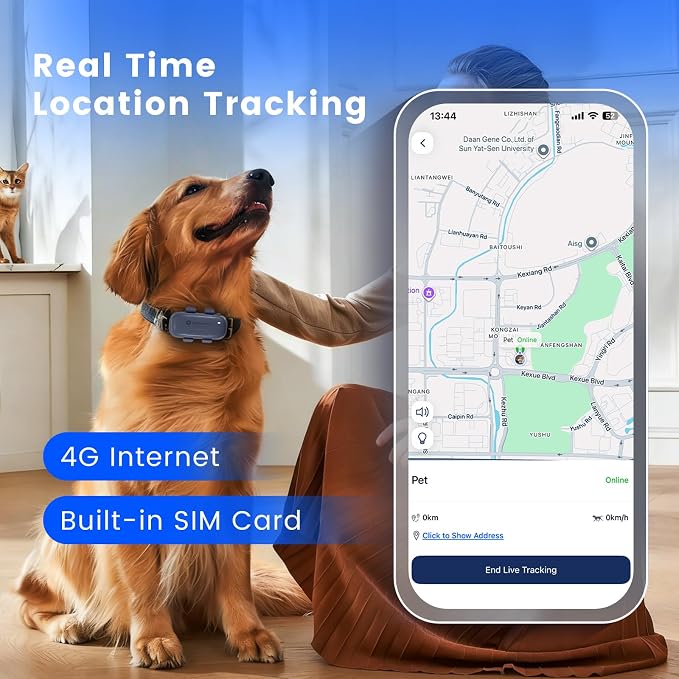 SEEWORLD Cat Tracker Dog Tracking Device - Image 2