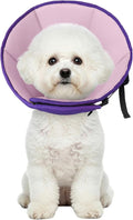 Dog Cone Collar Soft Cone for Medium Dogs After Surgery Adjustable Elizabethan by Allroaring