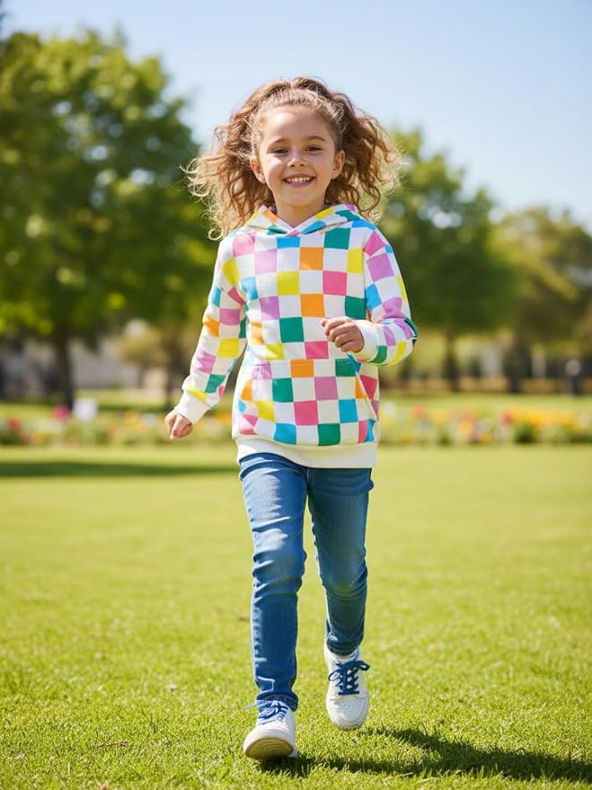 WELAKEN Sweatshirts for Girls Toddler & Kids II Little Girl's Pullover Tops - Image 2