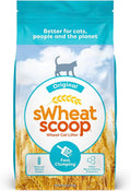 sWheat Scoop Natural Wheat Cat Litter, Fast Clumping by sWheatScoop