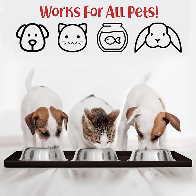 DogBuddy Dog Food Mat – Waterproof Dog Bowl Mat - Image 4