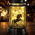 kyoryuger Horse Gifts for Women/Men Horse Lovers Solar Lantern Mom Birthday by kyoryuger