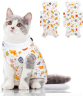 SUNFURA Cat Recovery Suit, Kitten Surgical Full Bodysuit by SUNFURA