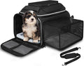 Petskd Top and Side Expandable Pet Carrier 18x11x11 Inches Delta United Airline by Petskd