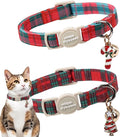 Unique style paws 2 Pack Christmas Kitten Collar Breakaway by Uniquestylepaws