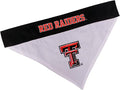 Pets First Collegiate Pet Accessories, Reversible Bandana, Texas Tech Red by PETSFIRST