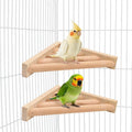 Litewoo Bird Perch Corner Platform Stand Shelf by Litewoo