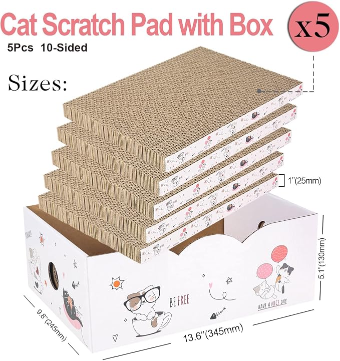 5 Packs in 1 Cat Scratch Pad - Image 3