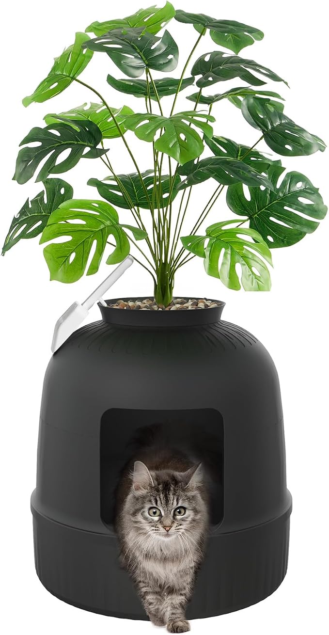 Lifewit Cat Litter Box, Hidden Enclosure Litter Tray by Lifewit