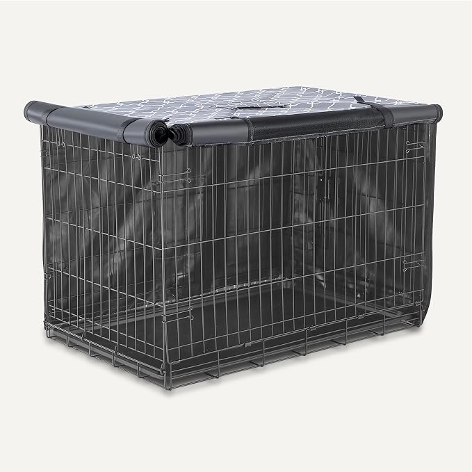 Amazon Basics Dog Crate Cover for 36 inches Wire Cage, Kennel Cover - Image 3
