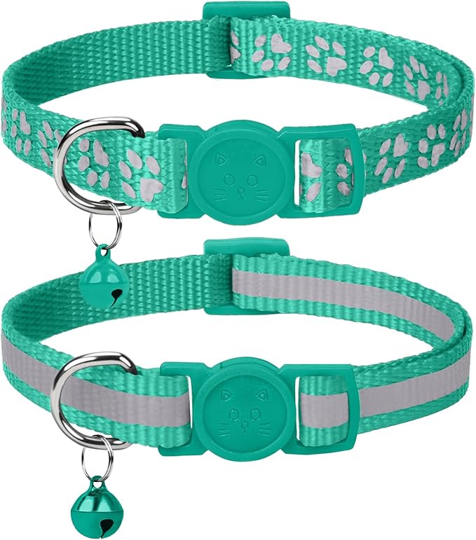 Taglory Reflective Cat Collar Breakaway by Taglory