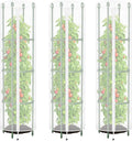 3 Pcs Round Tomato Cage Bird Netting Plant Cover, Trellis Plants by HFYZZ
