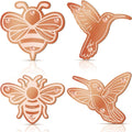 4 Pack Bird Bath Copper Disk Bird Bath Purification Disk by Purpeak