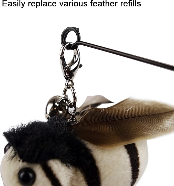 TTcat Interactive Bird and Insect Simulation Cat Toy Set - Image 5