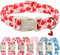 Valentines Dog Collar for Medium Dogs by Babolepet