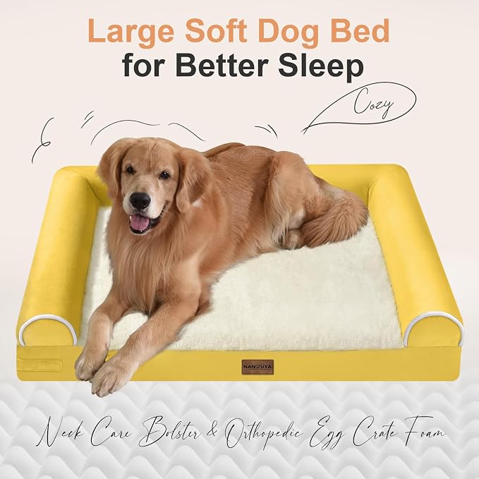 Small Dog Bed Orthopedic Washable: Beds Bolster Small Sized Dogs Bed Egg Crate - Image 2