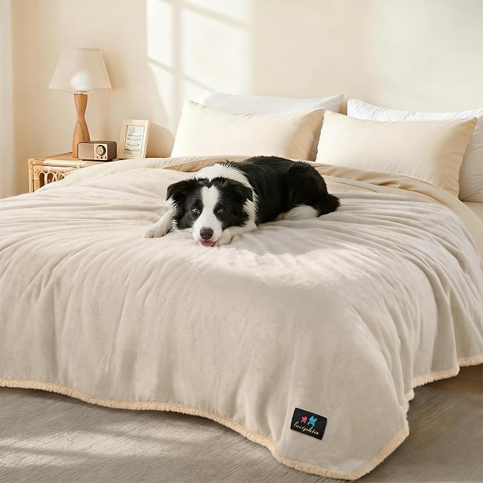 Luciphia Waterproof Pet Blanket, Liquid Pee Proof Dog Blanket by luciphia