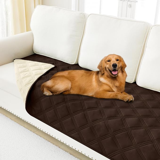 Smiry Waterproof Dog Bed Cover Blanket 40x80, Soft Reversible Pet Blanket by Smiry