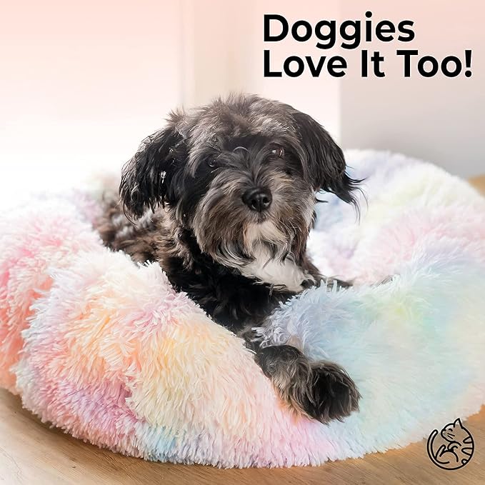 Cat Bed for Indoor Cats and Small Medium Dogs - Image 5