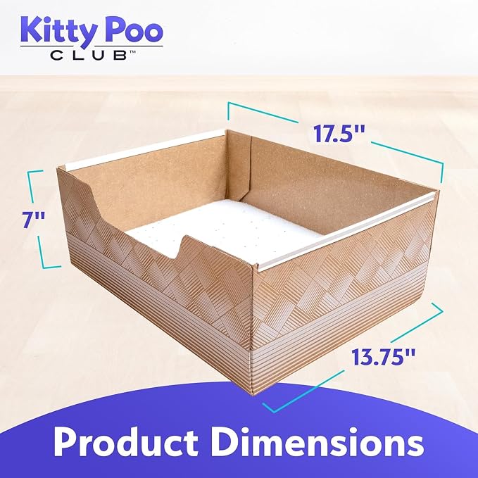Leakproof Disposable 2-Pack Cat Litter Box - Image 4