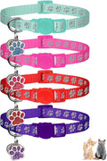 4PCS Breakaway Cat Collars, Reflective Cat Collar by Unknown