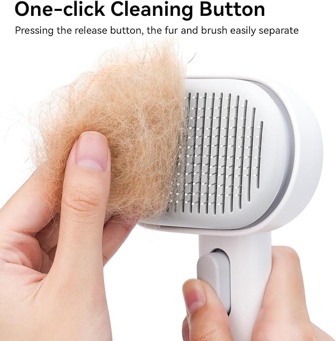 Aumuca Cat Brush for Shedding, Cat Brushes for Indoor Cats, Cat Brush for Long - Image 3