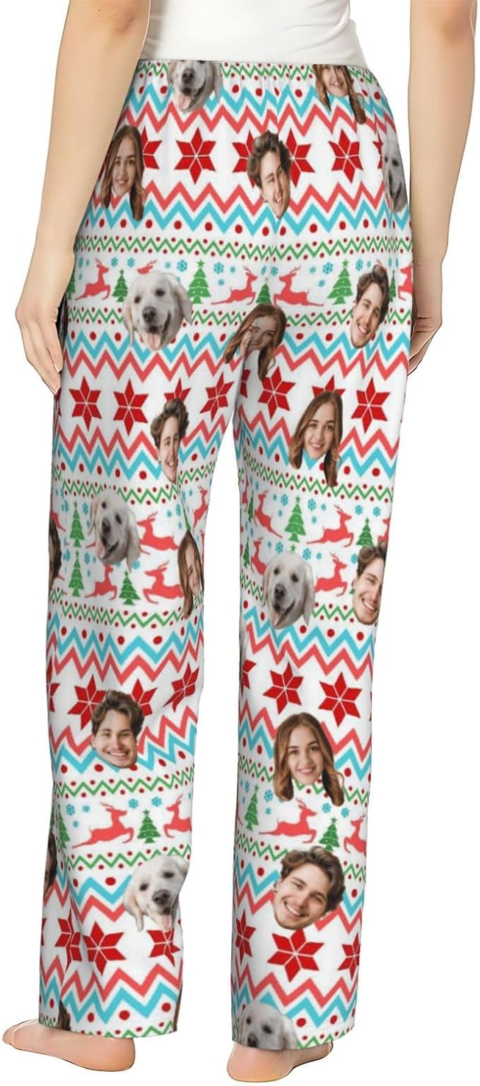 Personalized Pajama Pants For Men Women Custom Pajama Pants - Image 3