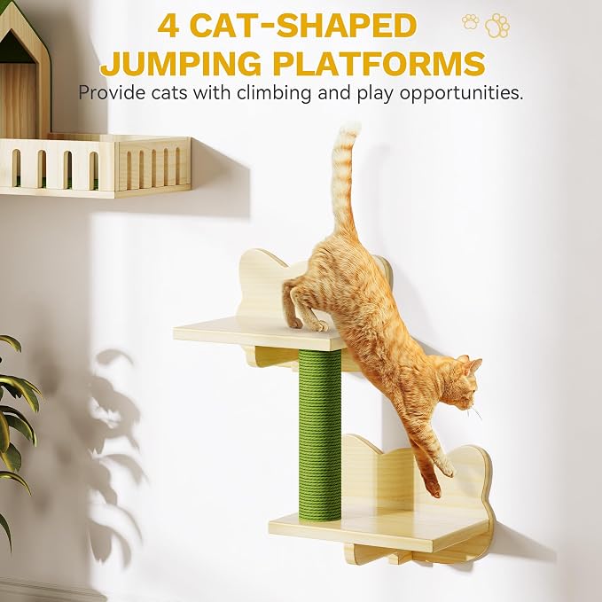 DWVO Cat Wall Shelves and Perches - Image 6