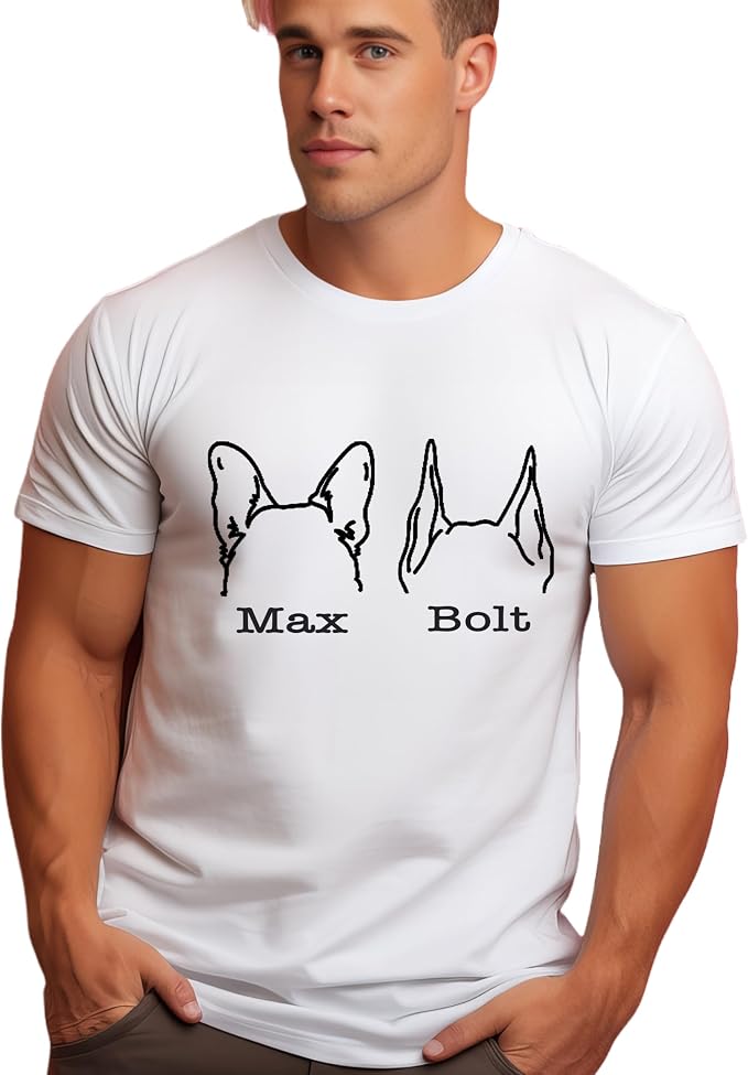 Custom Dog Mom Shirt for Women Pet Ears Sweatshirt - Image 8