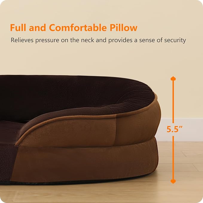 Dwanton Orthopedic Dog Bed for Medium Dogs - Image 8