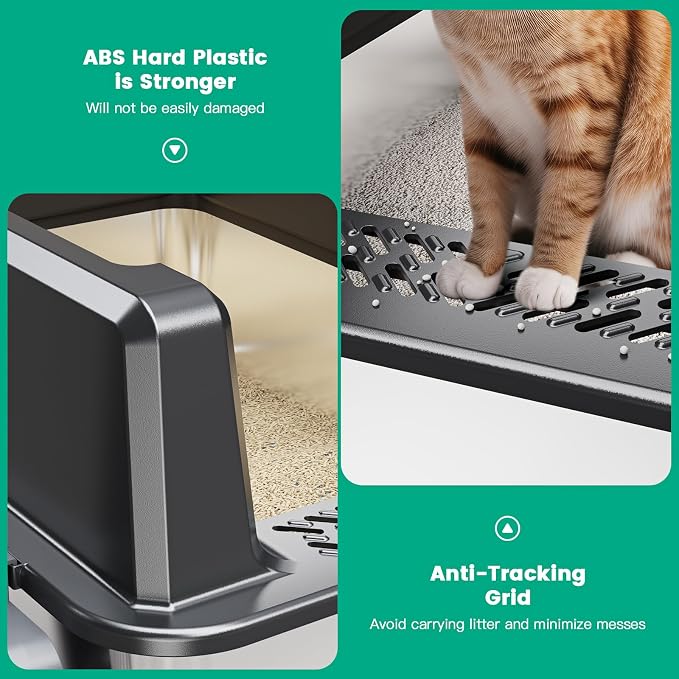 Tripamin XXL Stainless Steel Litter Box - Image 5