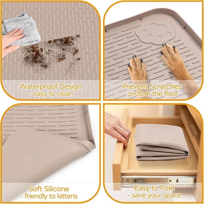 Lanstics Dog Food Mat, Floor Protection - Image 3