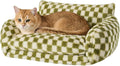 Hollypet Cat Bed Fluffy Plush Mutifuctional Double-Layer Soft Pet Couch by Hollypet
