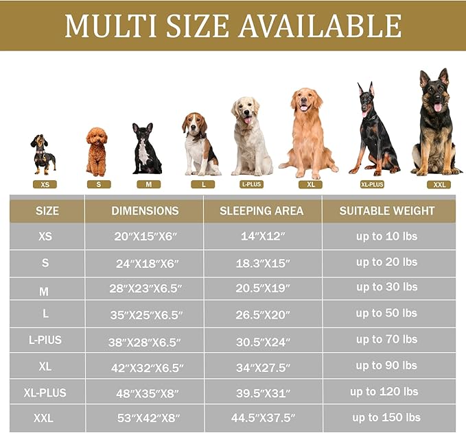 Bedfolks Orthopedic Dog Bed XXL, Waterproof Dog Sofa Bed - Image 5