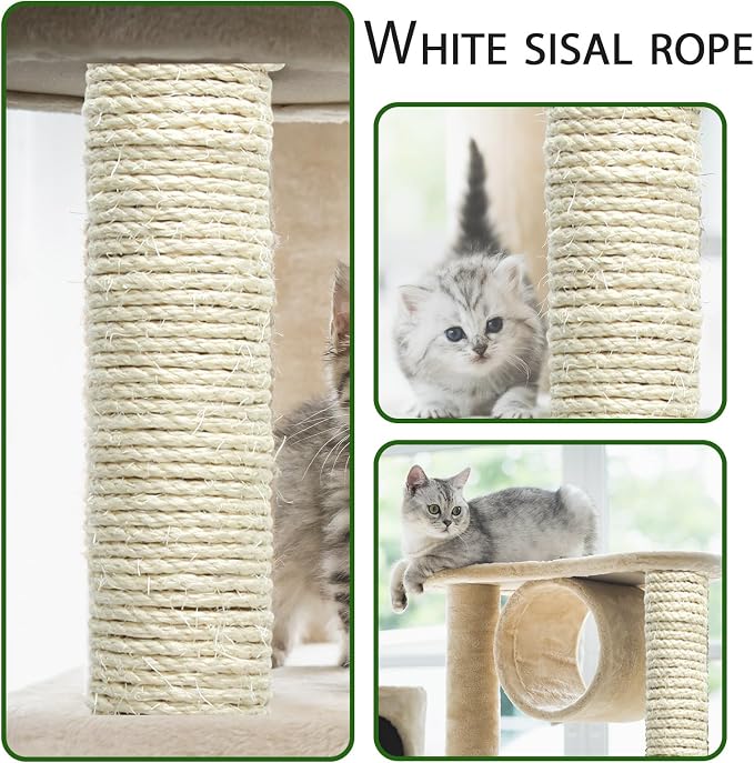 Natural Sisal Rope 1/4 Inch 32-Feet - Image 2
