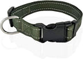 Adjustable Nylon Dog Collar, Reflective Collar 1 Inch 3/4 Inch 5/8 Inch Wide by TAIDA