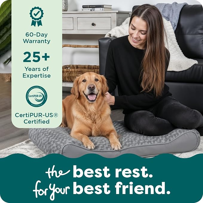 Furhaven Orthopedic Dog Bed for Extra Large Dogs w/ Removable Washable Cover - Image 9